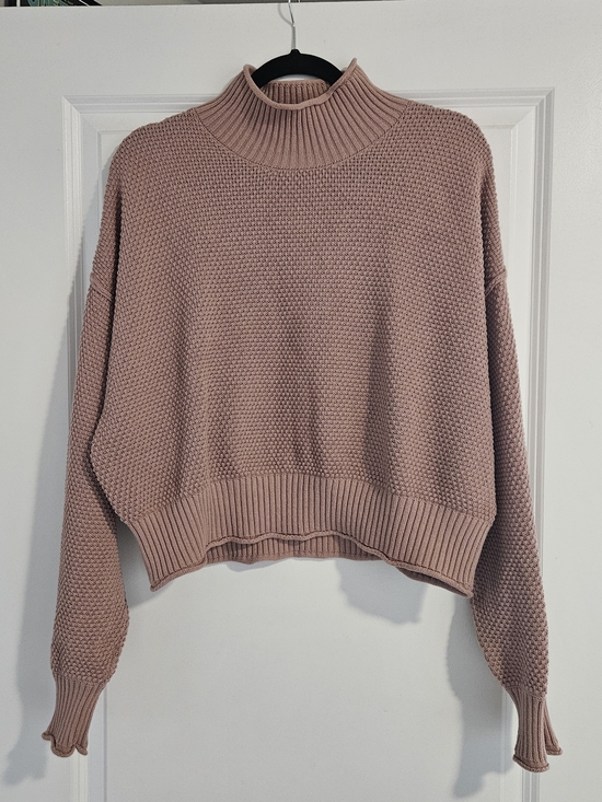 FP Beach Sweaters - Free People FB Beach Chunky 100% Cotton Knit Sweater – Size Medium